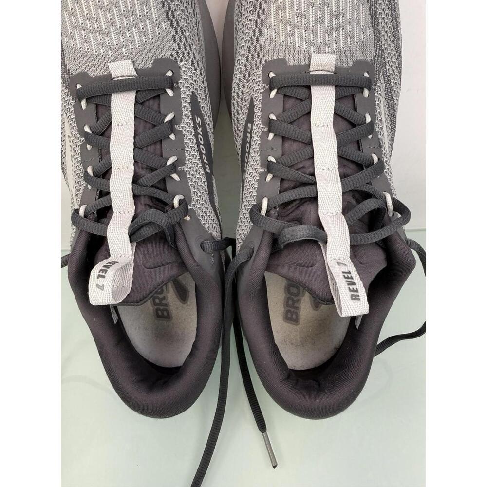 Brooks Revel 7 Gray Running Shoes Men’s Size 9.5 D Athletic Sneaker Walking - Picture 8 of 9